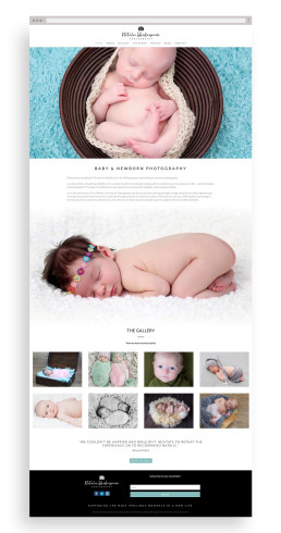 Natalie Shakespeare website design by space five creative