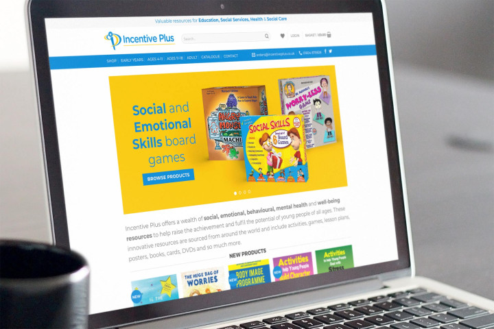 Incentive Plus web design by space five creative