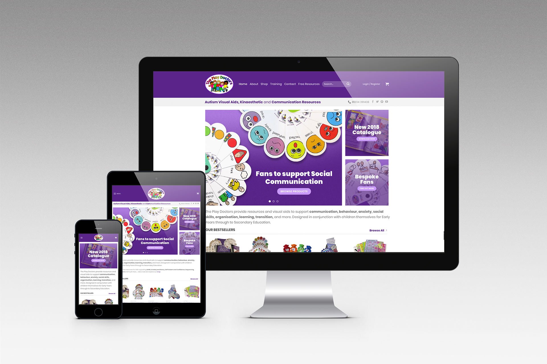 E-commerce website design