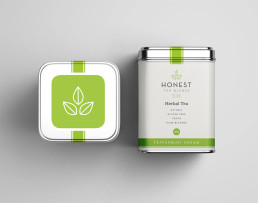 Honest Tea Blends Tin visual