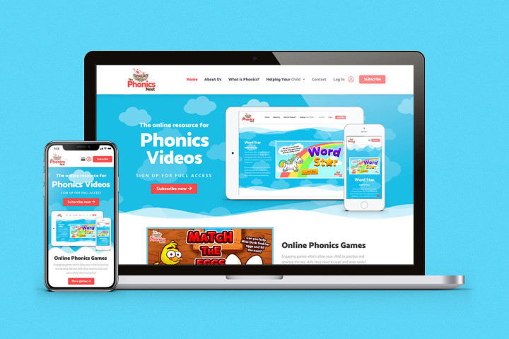 The Phonics Nest website